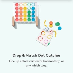 LOVEVERY Drop & Match Dot Catcher